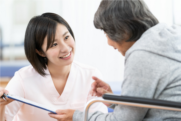 理学療法士の女性